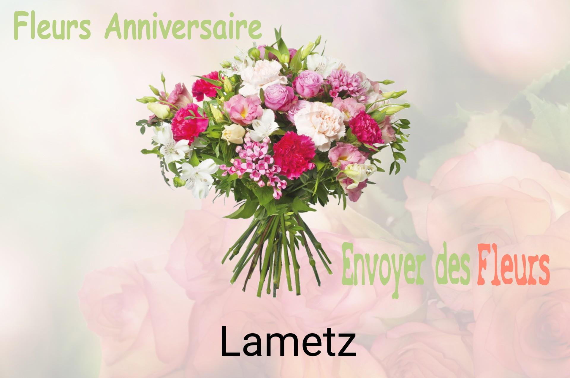 Bouquet de fleurs d’anniversaire livré à Lametz