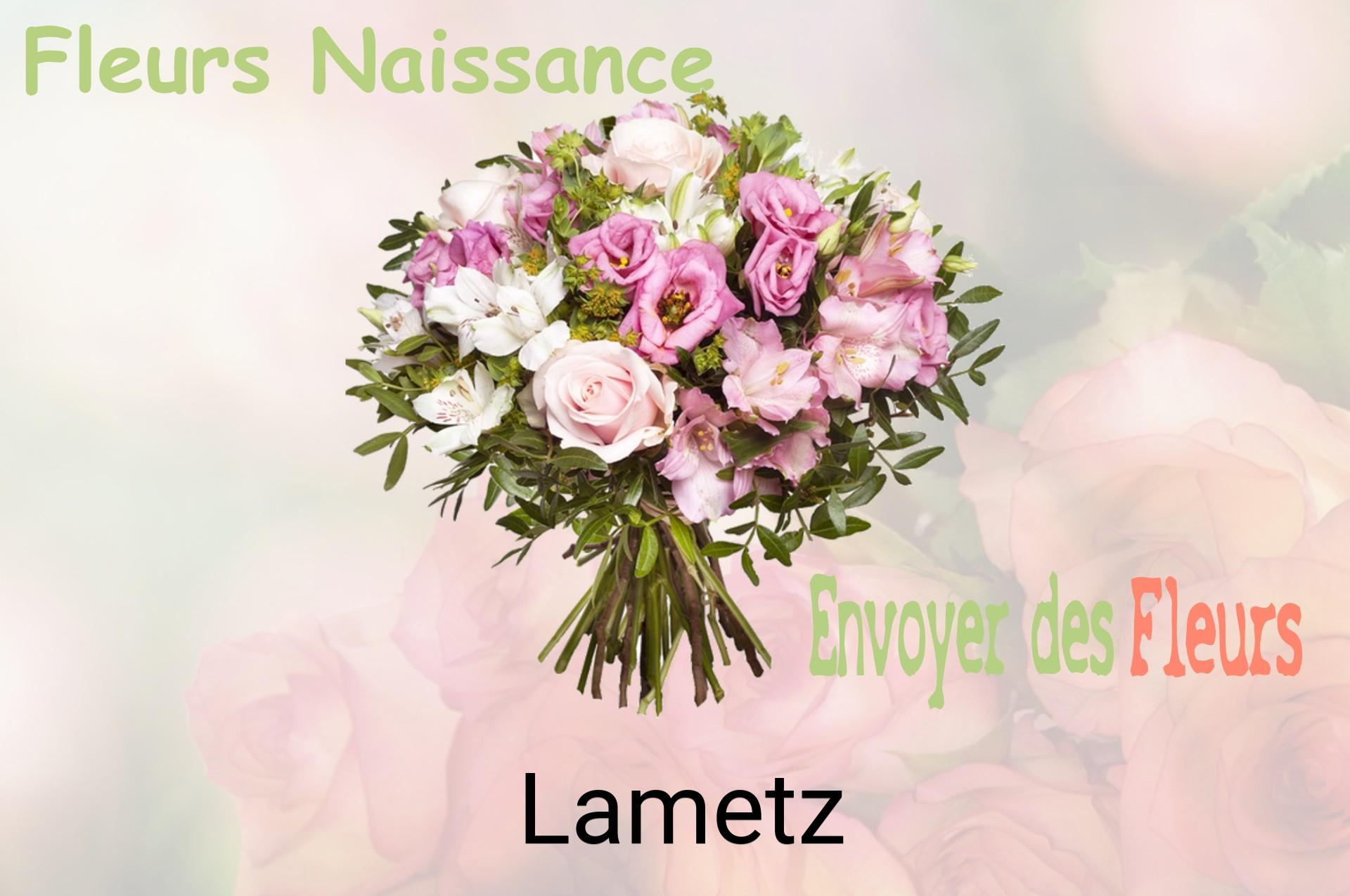Bouquet de fleurs de naissance livré à Lametz